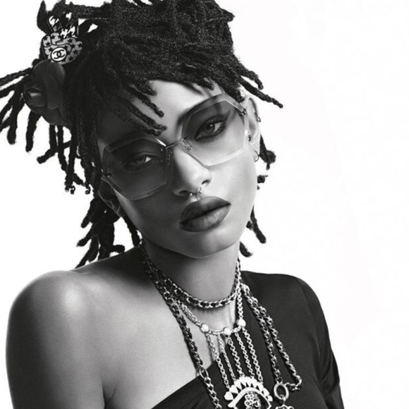 Large frameless sunglasses - Picture 3 of 4